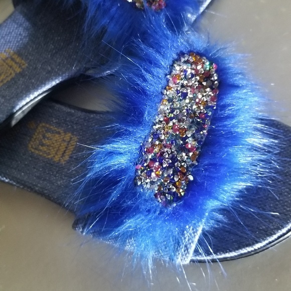 🥑🥑Blue flipflop slippers brand new with tags - Picture 5 of 6